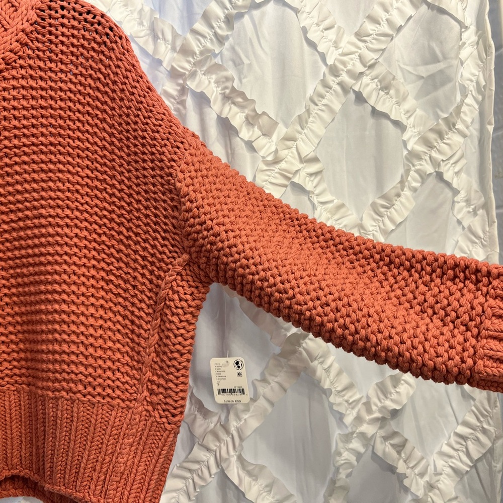 Free People My Only Sunshine Sweater in Rosette NWT - Picture 9 of 13